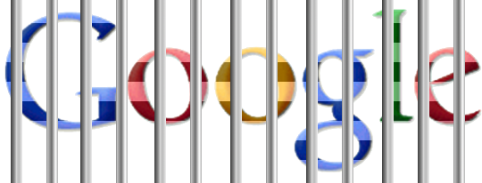 Google behind bars