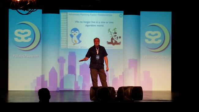 Alan Bleiweiss at State Of Search 2015