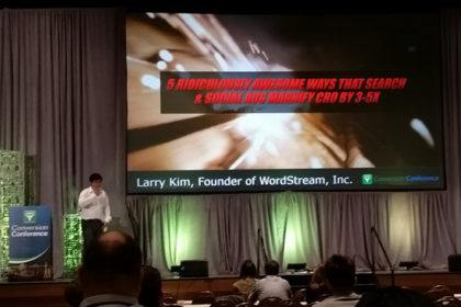 Larry Kin at Conversion Conference 2016.