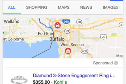 Google Product Ads now showing in Local Pack