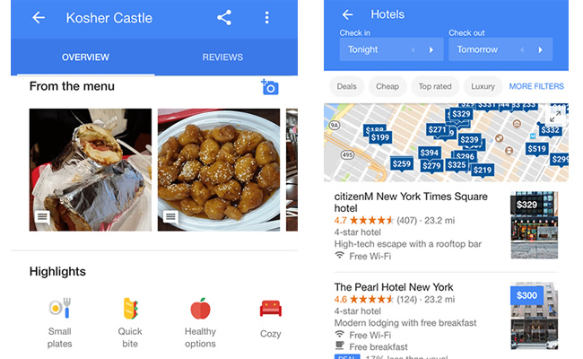 Confirmed: Google rolls out local highlight icons & price labels for hotel results