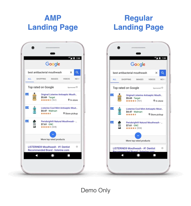 Google rolling out support for AMP landing page in AdWords search campaigns globally