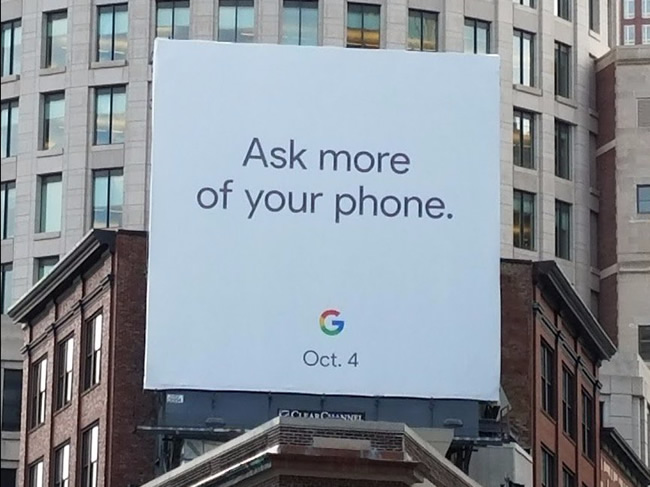 Google is going to announce its new high-end Pixel smartphones on October 4