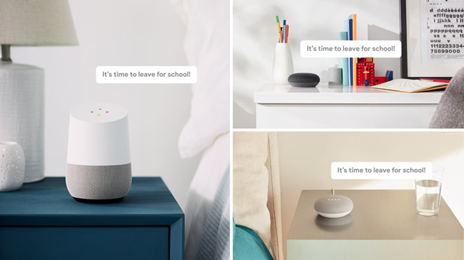 Communicate around the house with the Google Assistant