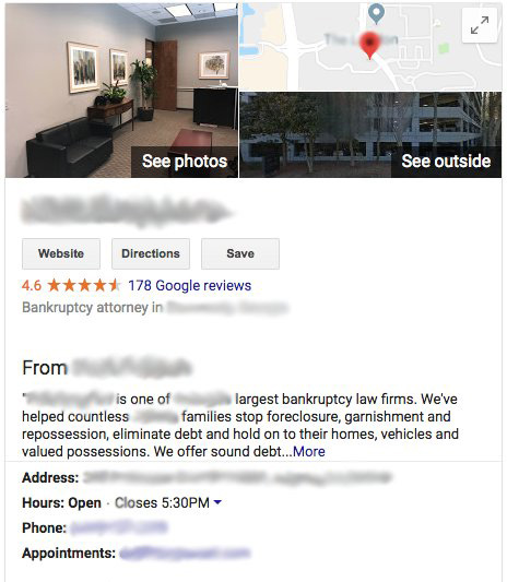 Google Tests Showing From The Businesses Section Higher