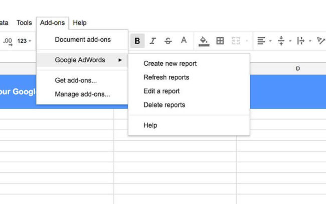 Google launches AdWords add-on for Google Sheets