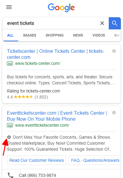 Google testing AMP label in Search ads