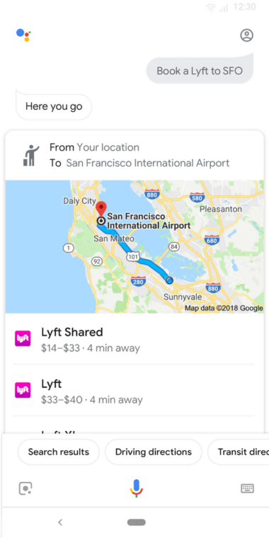Google Assistant Can Book Rides and Compare Prices of Ride Sharing Services