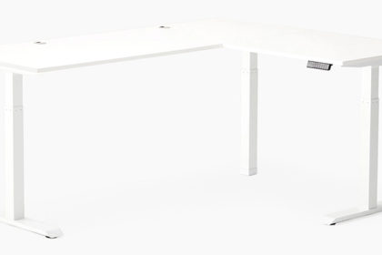 Autonomous L-Shaped Standing Desk